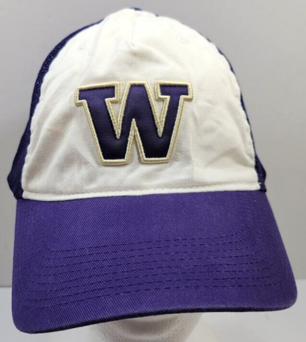 UW University of Washington Huskies Nike One Size Fits Most Mesh Back Cap Hat
